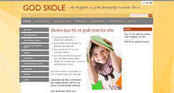 Desktop Screenshot of godskole.no